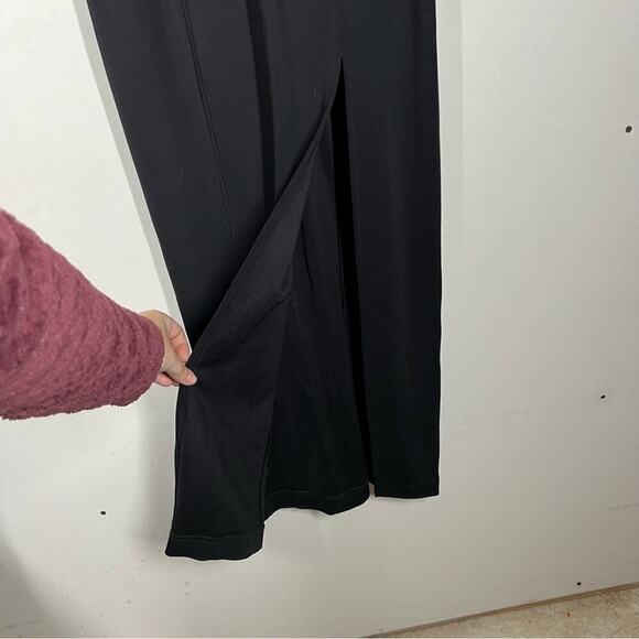 Vintage Tadashi Shoji Floor Length Mesh Rhinestone Dress Size Medium PETITE - Picture 12 of 15